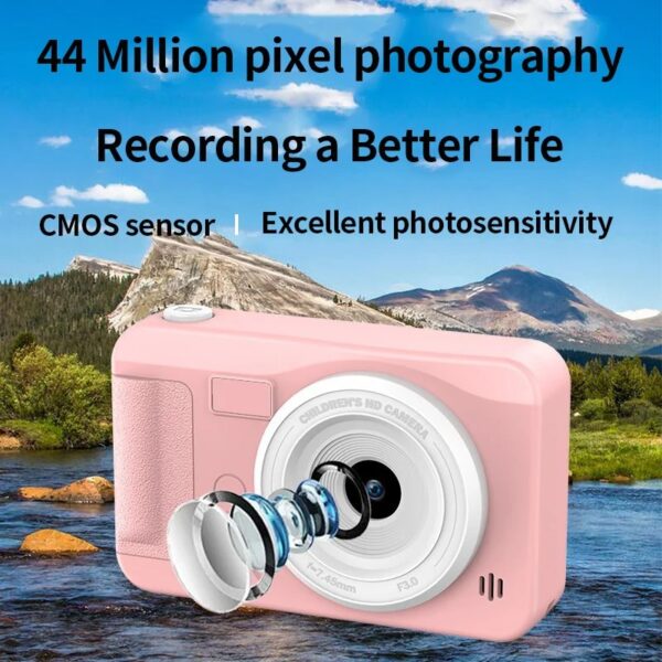 4K Digital Camera 44 Megapixels High-Definition Photography Travel Selfie Camera Entry-Level Small Students Campus Selfie camera - Image 3