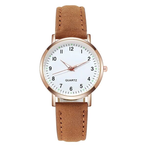 NEW Watch Women Fashion Casual Leather Belt Watches Simple Ladies' Small Dial Quartz Clock Dress Wristwatches Reloj mujer - Image 3