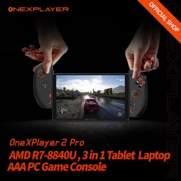 OneXPlayer 2 Pro AMD R7-8840U 3 in 1 Tablet Laptop PC Game Console Handheld 8.4 Inch 2.5K 32G RAM 2TB SSD Windows 11 Computer - Image 2