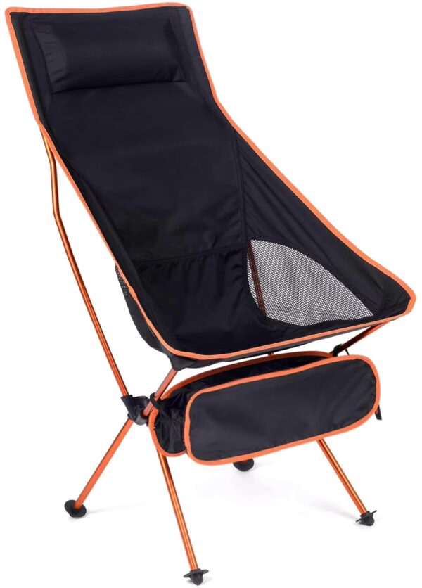 Outdoor Portable Camping Chair Oxford Cloth Folding Lengthen Camping Seat for Fishing BBQ Festival Picnic Beach Ultralight Chair - Image 2