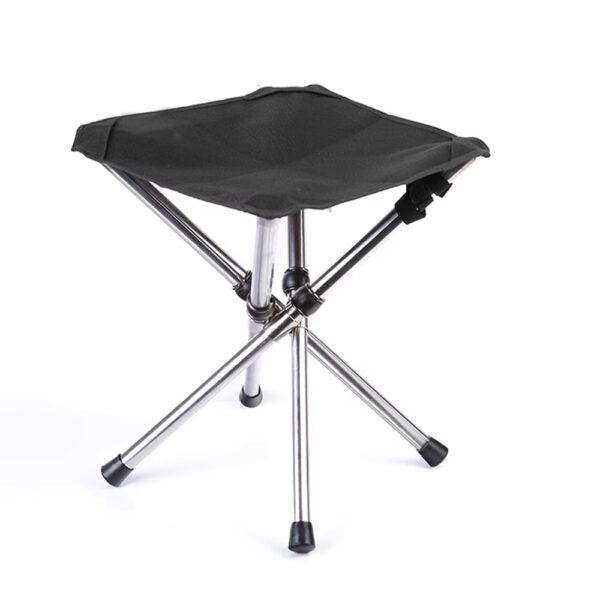 Portable Folding Chair Ultralight Stainless Steel Fishing Chairs Camping Barbecue Small Stool Mini Picnic Seat Outdoor Furniture - Image 3