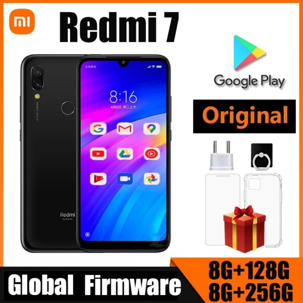 Xiaomi Redmi 7 Cellphone with Phone Case, Dual SIM Solt Cellphone Android Cell Phone Dual Camera used phone - Image 4